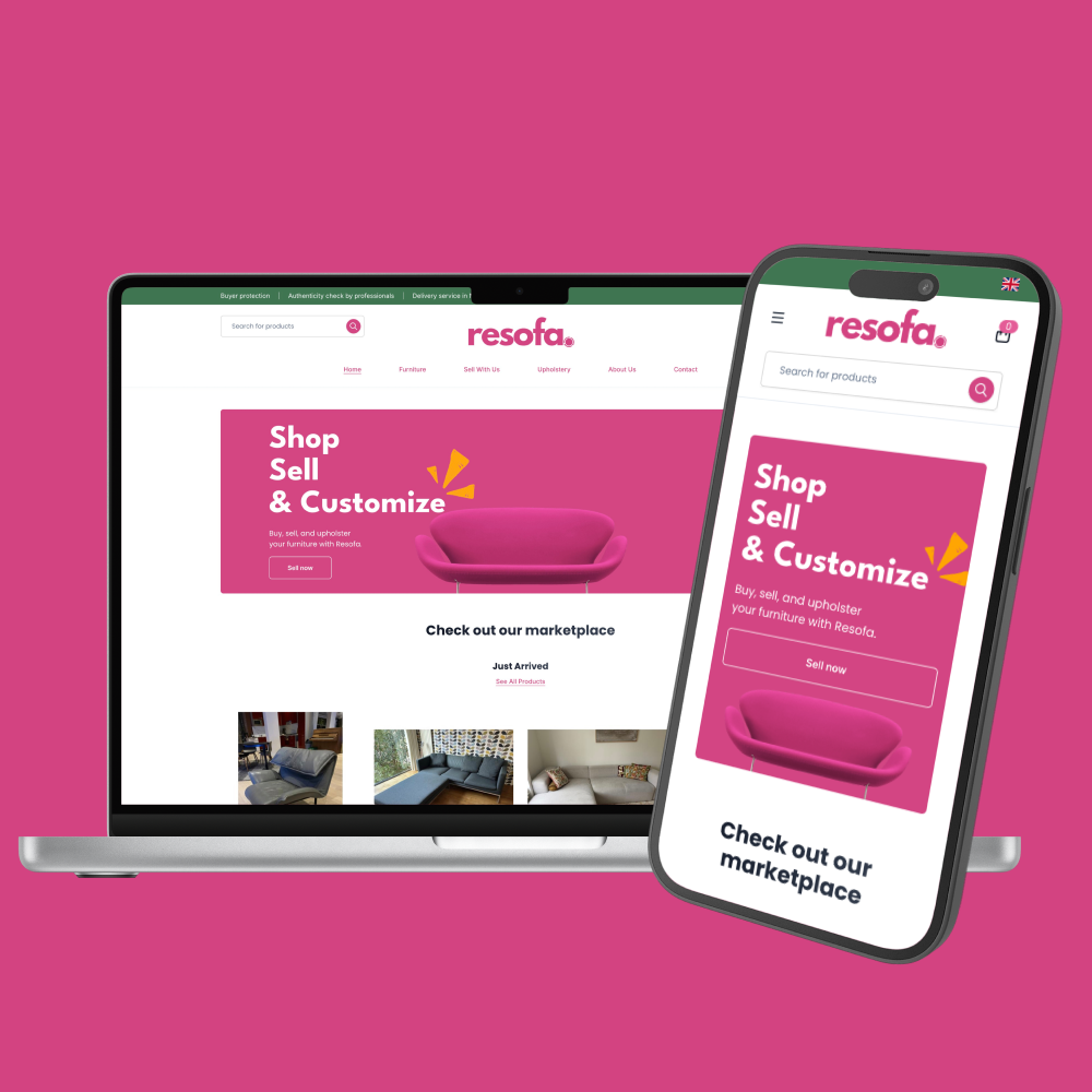 resofa marketplace screenshot